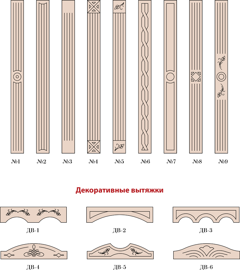koloni decorativnie